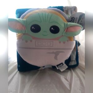 New Star Wars Kids Blanket & Pillow Set NWT